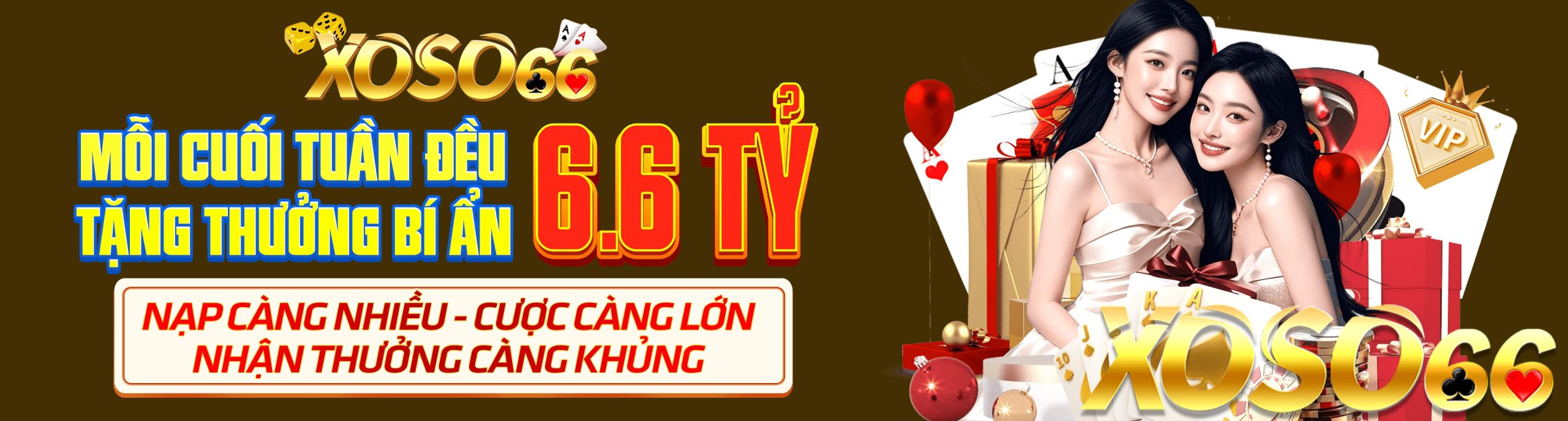 XOSO66 ⭐️ Trang Chủ XOSO66.COM Uy Tín 2026 | Nhận Code 66K 1 banner xoso66